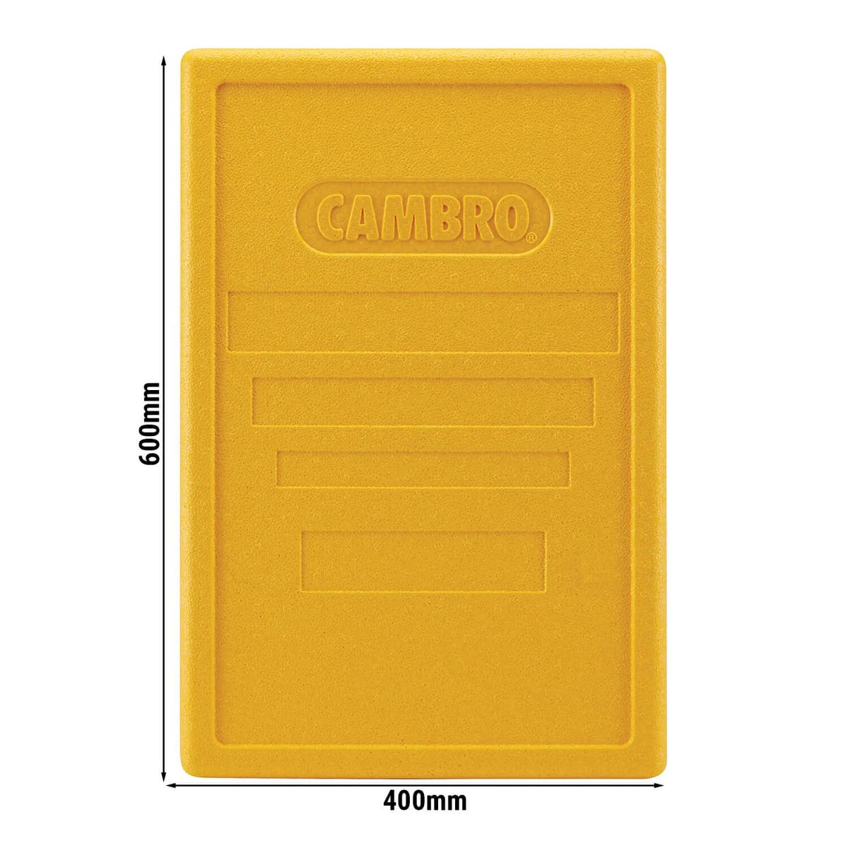 CAMBRO | CAM GOBOX® - KRYT - vhodný pro EPP140, EPP160, EPP180 & EPP180S - žlutý