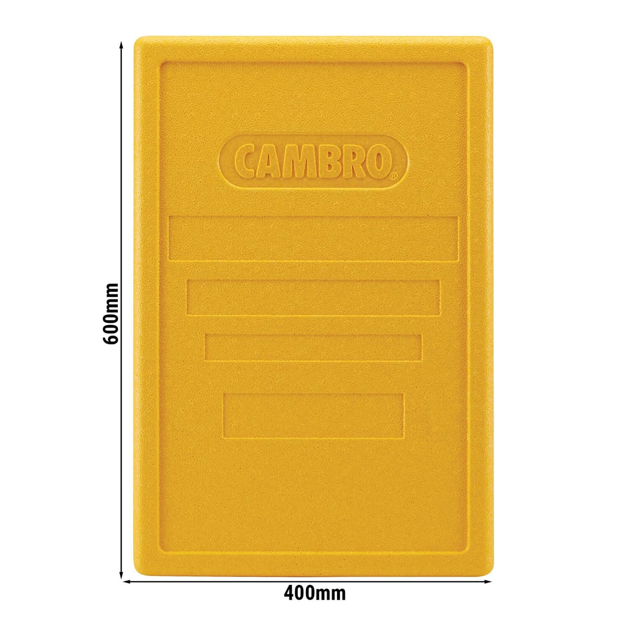 CAMBRO | CAM GOBOX® - KRYT - vhodný pro EPP140, EPP160, EPP180 & EPP180S - žlutý