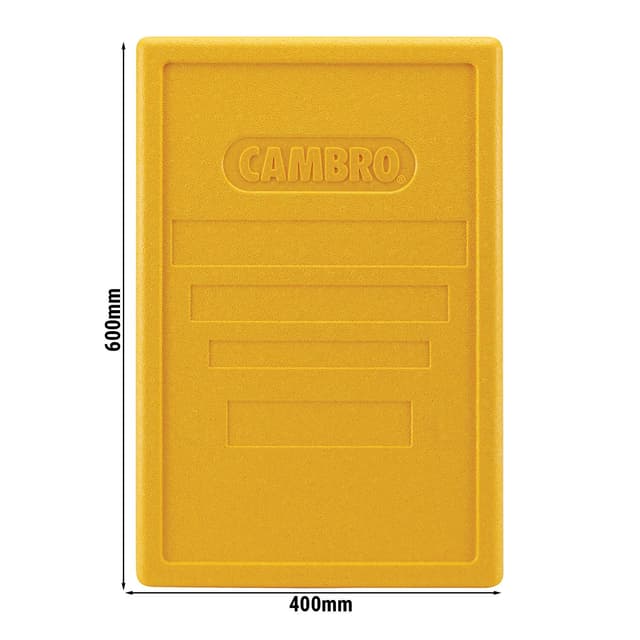 CAMBRO | CAM GOBOX® - KRYT - vhodný pro EPP140, EPP160, EPP180 & EPP180S - žlutý