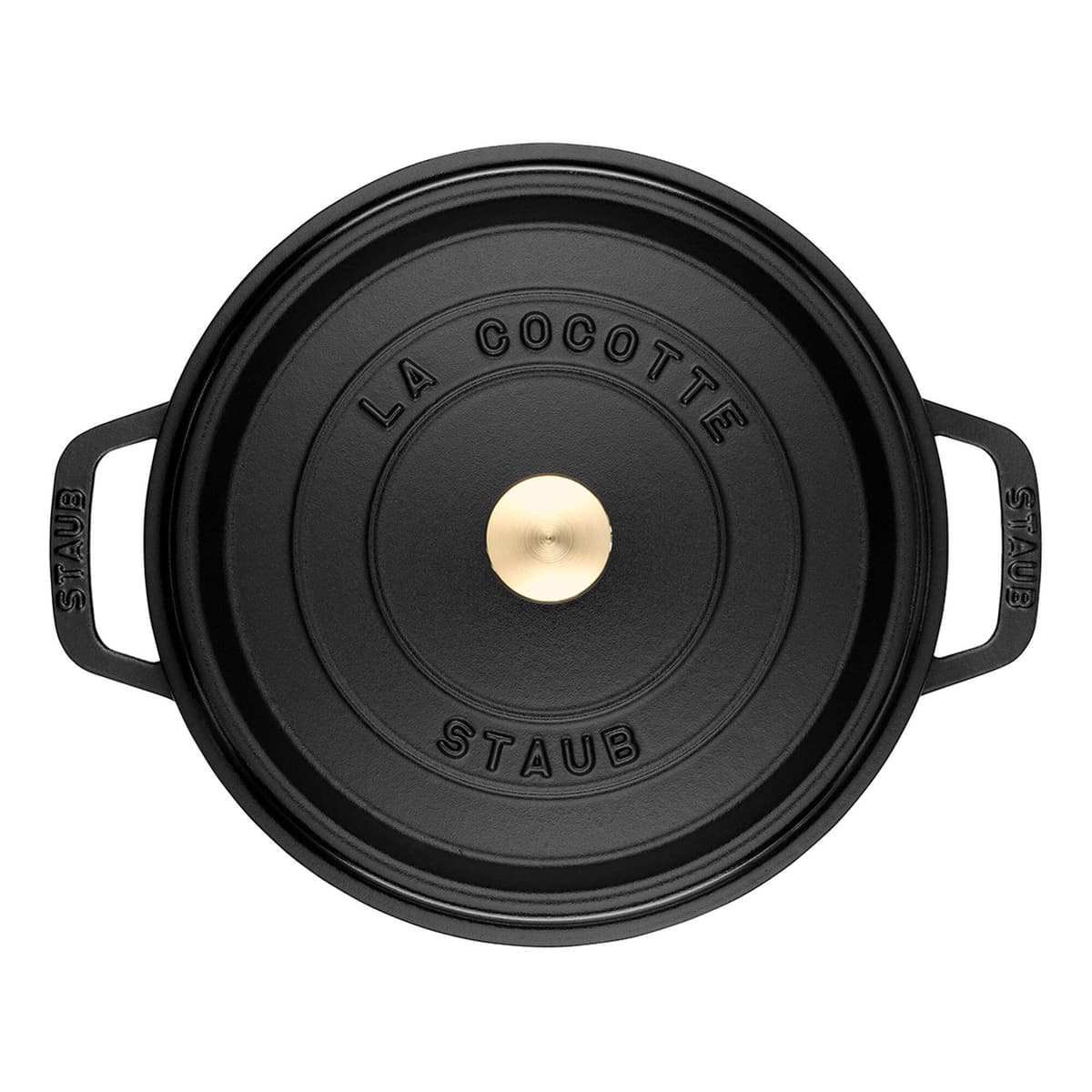 STAUB | LA COCOTTE - Hrnec Cocotte mělký - Ø 280 mm - litina - černá