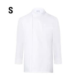 Karlowsky Long Sleeve Throw Over Cooking Shirt - White - Size: S