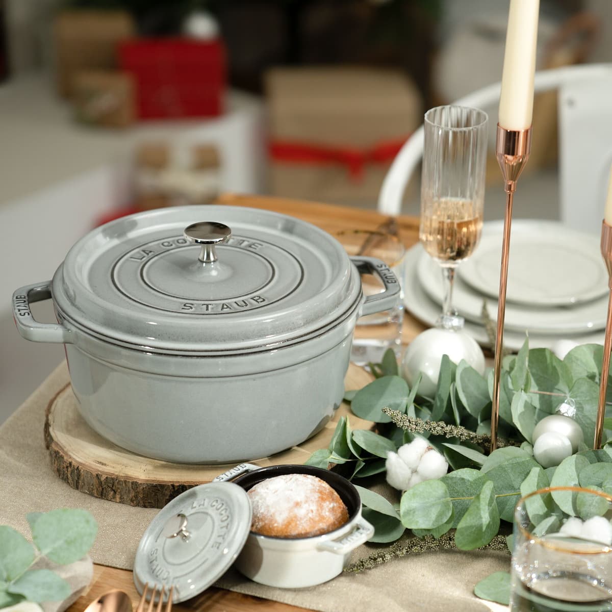 STAUB | LA COCOTTE - kokotka - Ø 260 mm - litina - grafitově šedá