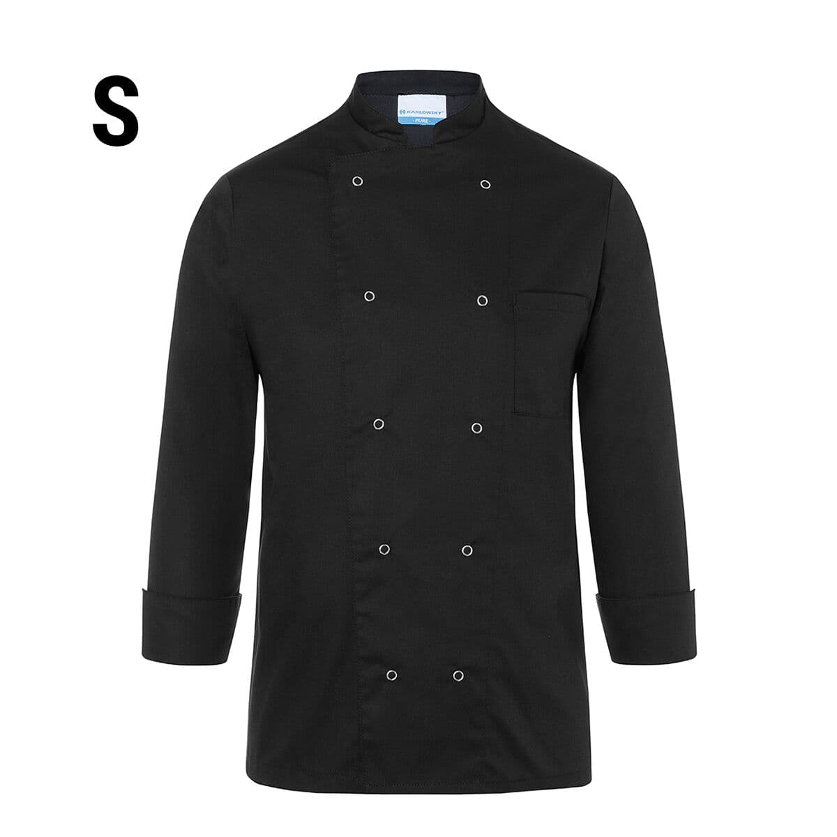 Karlowsky Cooking Jacket Basic - Black - Size: S