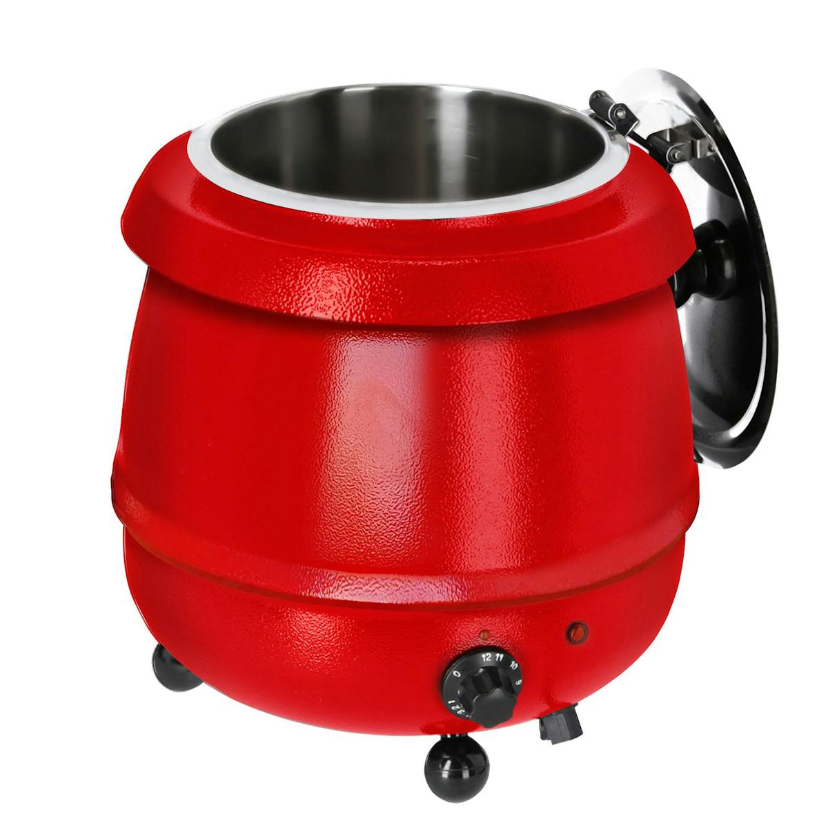 Ohřívač polévek - 9L - červený