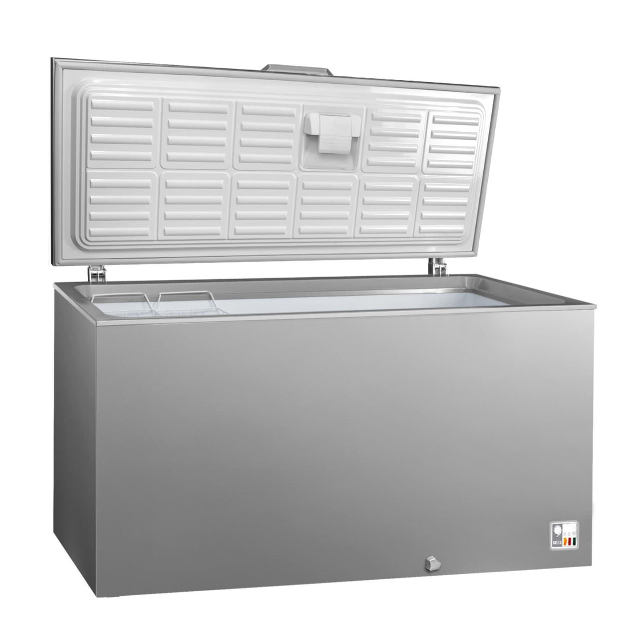 Deep freezer - 1500mm - 466 litres - stainless steel lid - incl. partition wall