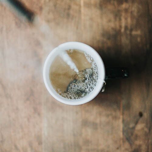 (50 Kusů) Polykarbonátový šálek na čaj/kávu, bílý - 250 ml