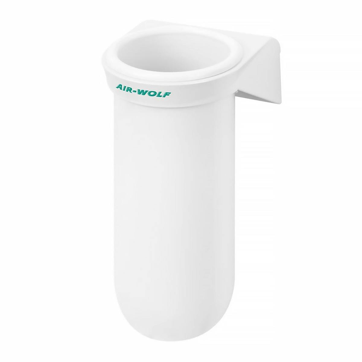 AIR-WOLF | Držák WC štětky - zavřený - ABS-plast - bílý