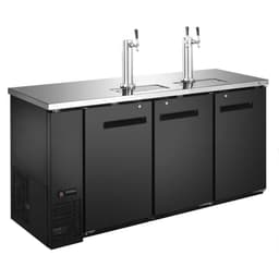 Chladič piva na pivo s výčepním zařízením - pro 3 x 50L sudy - 1850x620mm