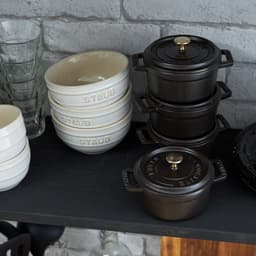 STAUB | LA COCOTTE - mini kokotka - Ø 100 mm - litina - černá