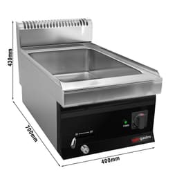 Elektro Bain Marie - 1x GN 1/1 nebo 2x GN 1/2