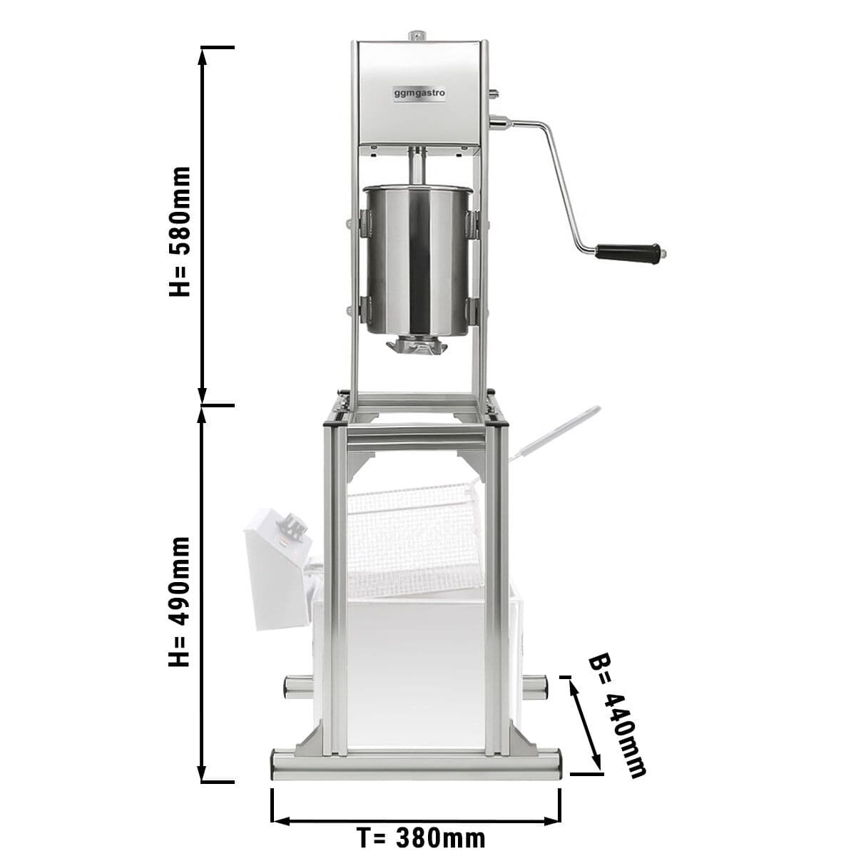 Churro machine - incl. base