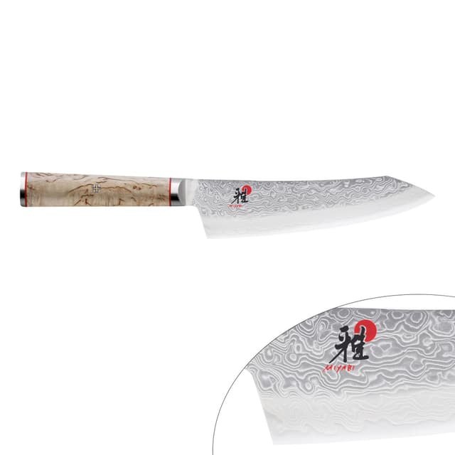 MIYABI | 5000 MCD - Kolébkový nůž Santoku - čepel: 180mm