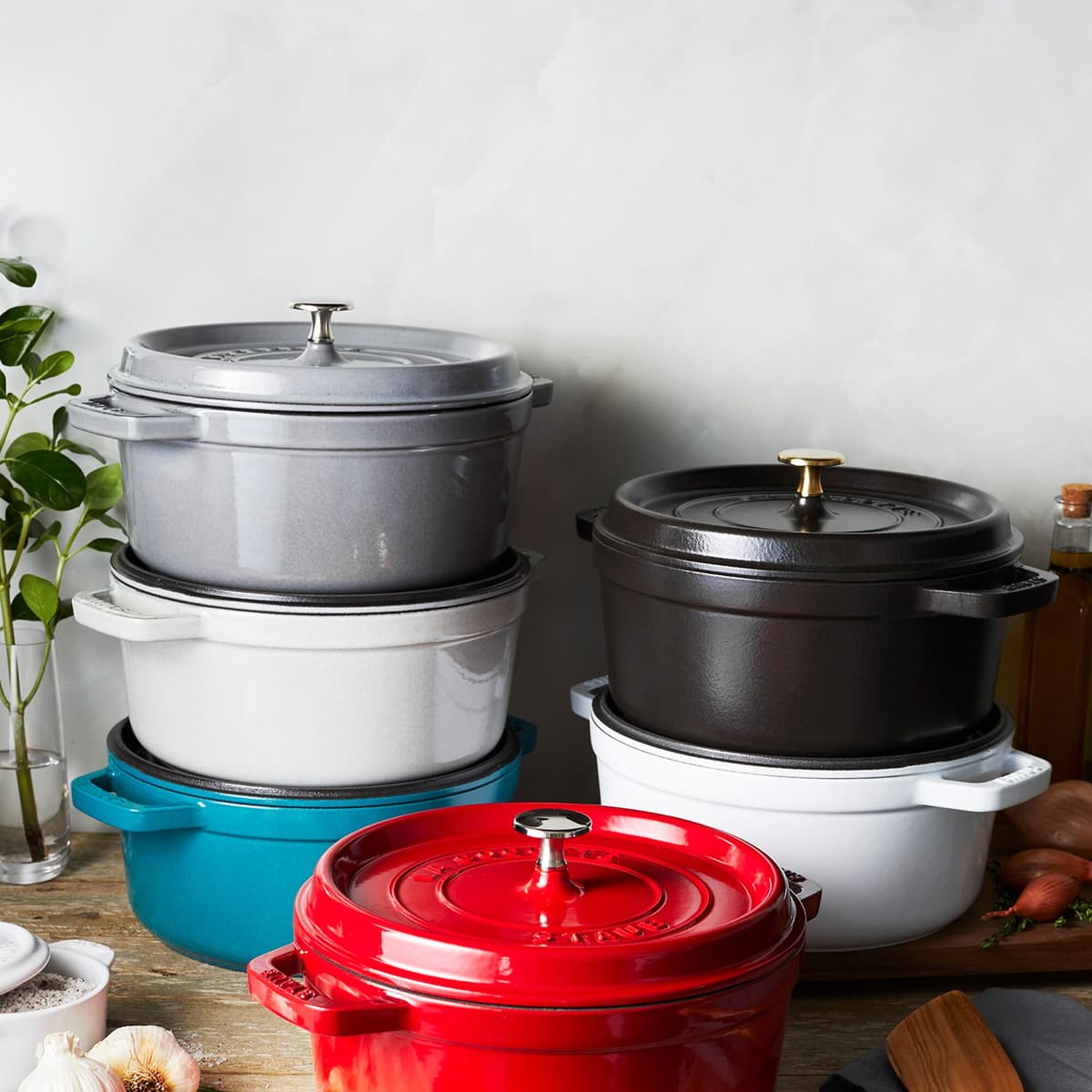 STAUB | LA COCOTTE - kokotka - Ø 280 mm - litina - grafitově šedá