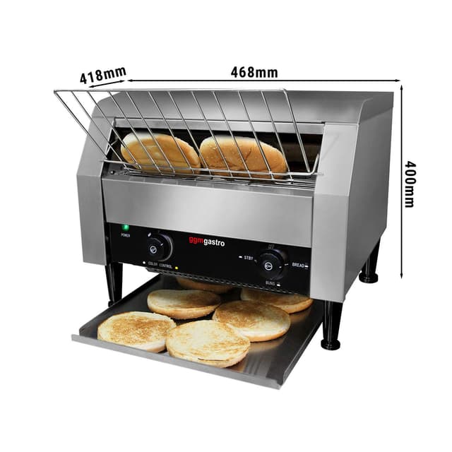 Durchlauftoaster 2,6 kW | Kettentoaster | Toaster | Conveyor