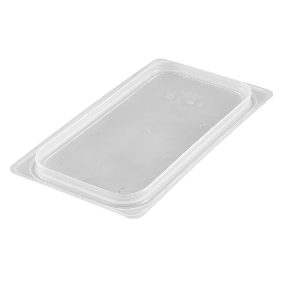 (6 kusů) CAMBRO | CAMWEAR® -polypropylenový GN kryt 1/3 - vzduchotěsný - mléčný