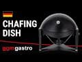 Chafing Dish - Round - with rolling lid	