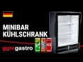 Minibar-Kühlschrank - 400mm - 40 Liter - 1 Glastür