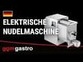 Electric pasta machine - 8,4 kg/h 750 Watt